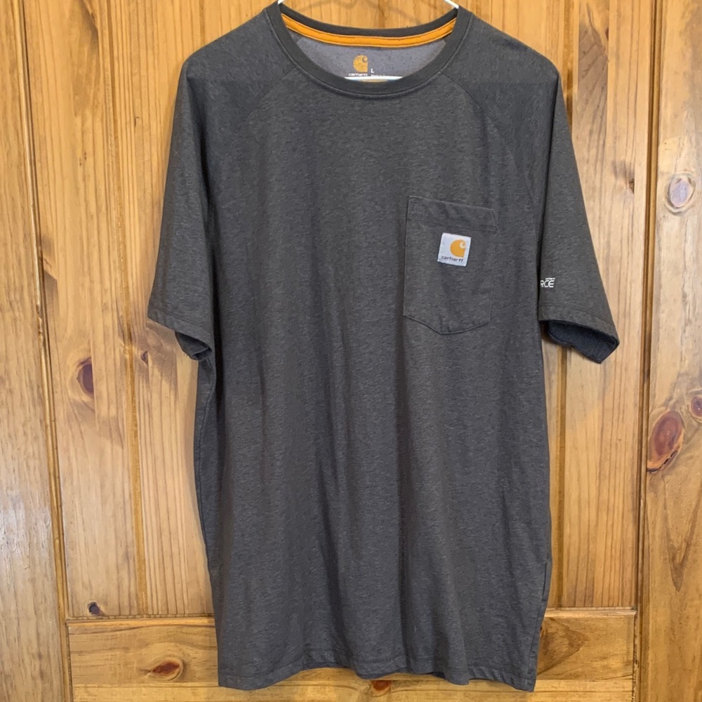 Carhartt Men's Dark Gray Short Sleeve Tee
